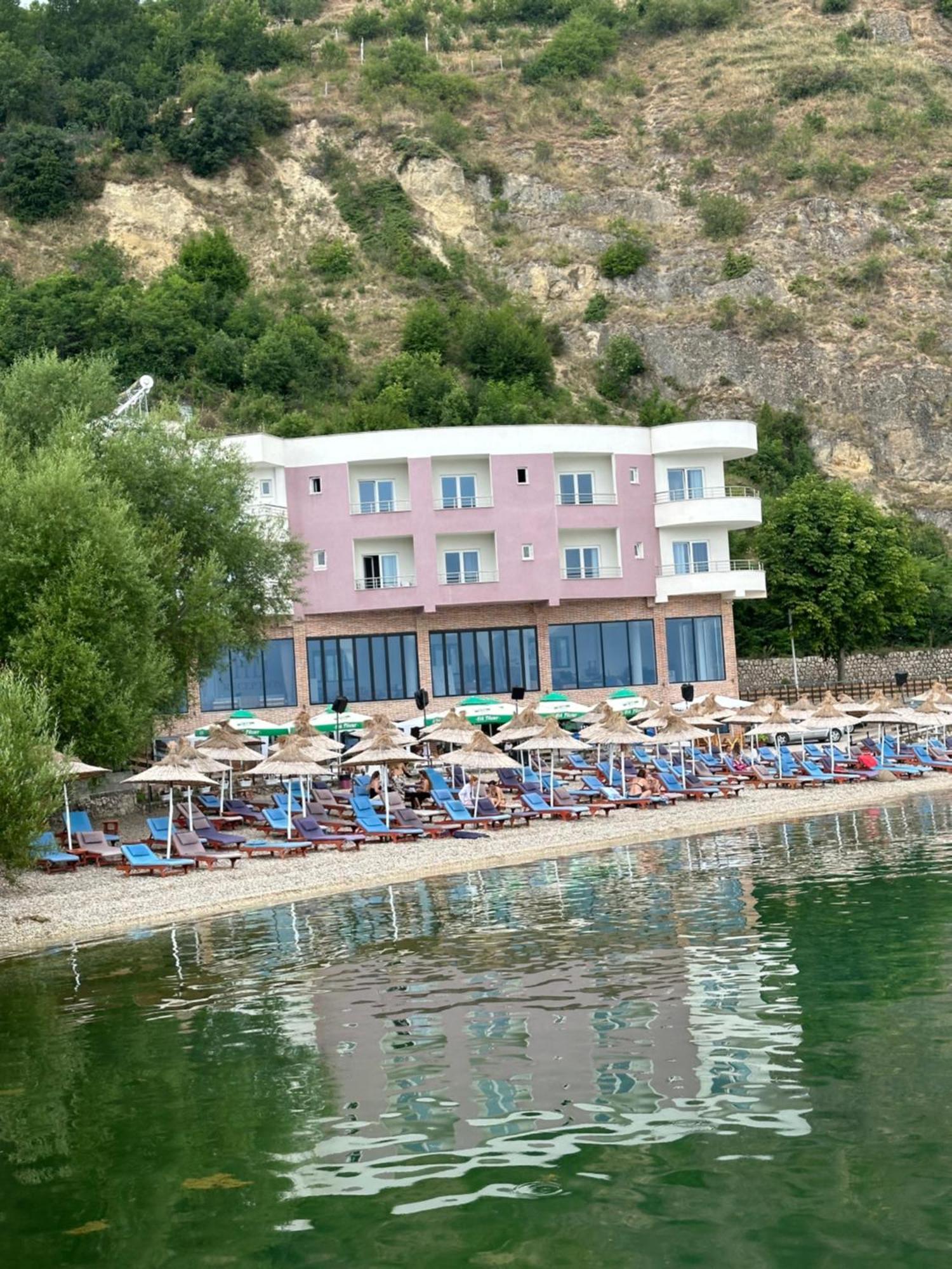 Hotel Demoli Pogradec Kültér fotó