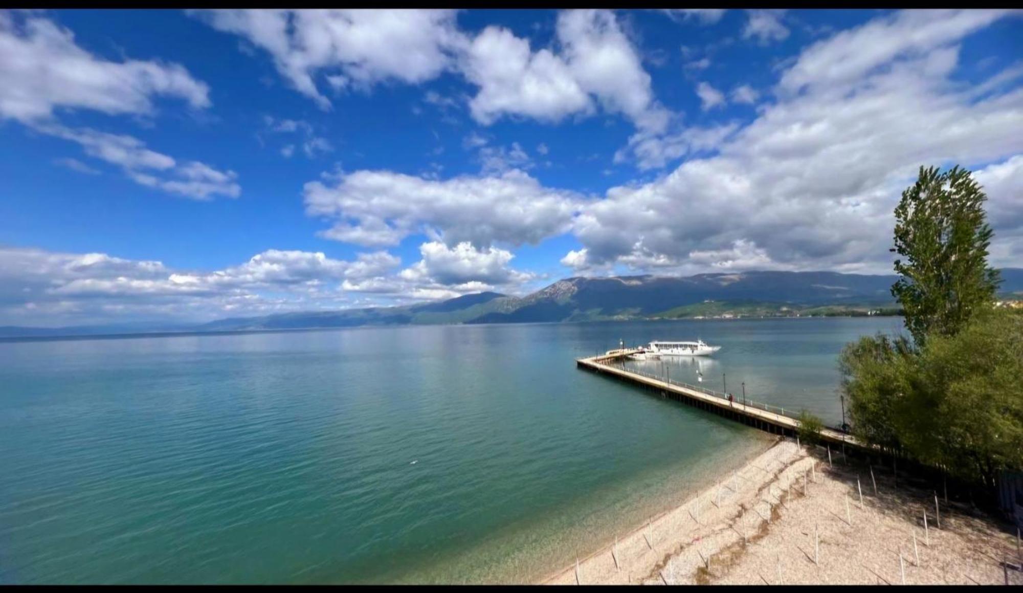 Hotel Demoli Pogradec Kültér fotó