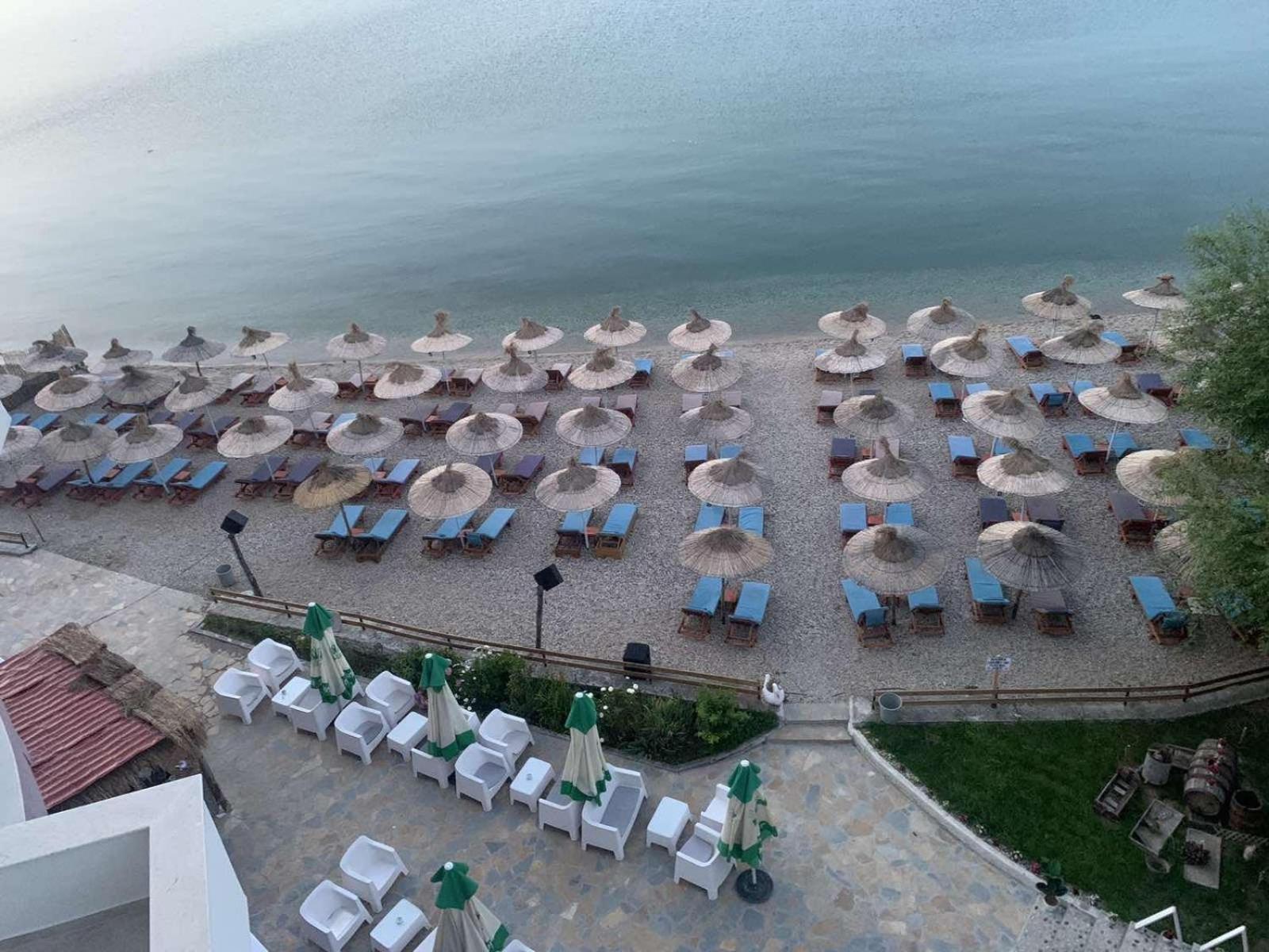 Hotel Demoli Pogradec Kültér fotó